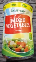 Mixed Vegetables in Water