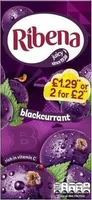 Ribena Blackcurrant £1.29 PMP