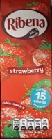 No Added Sugar Strawberry Juice Drink with sweeten