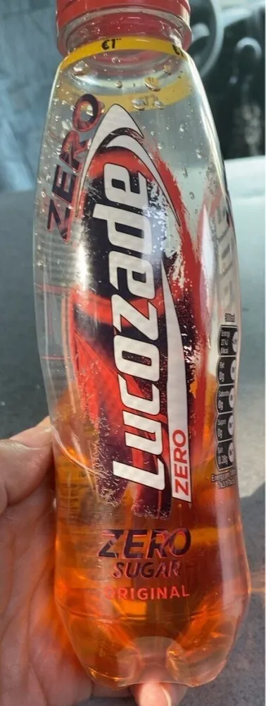 Lucozade zero sugar