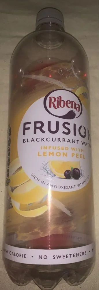 frusion blackcurrant water