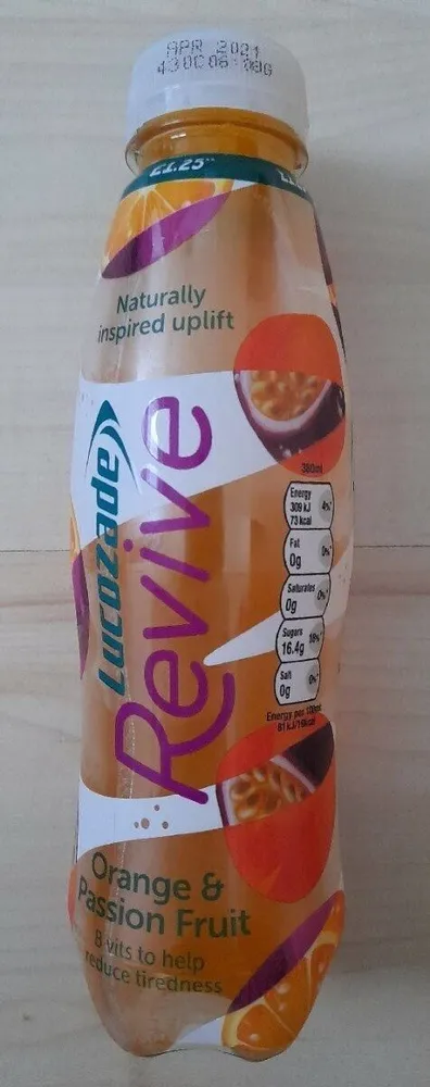 Revive orange and passionfruit