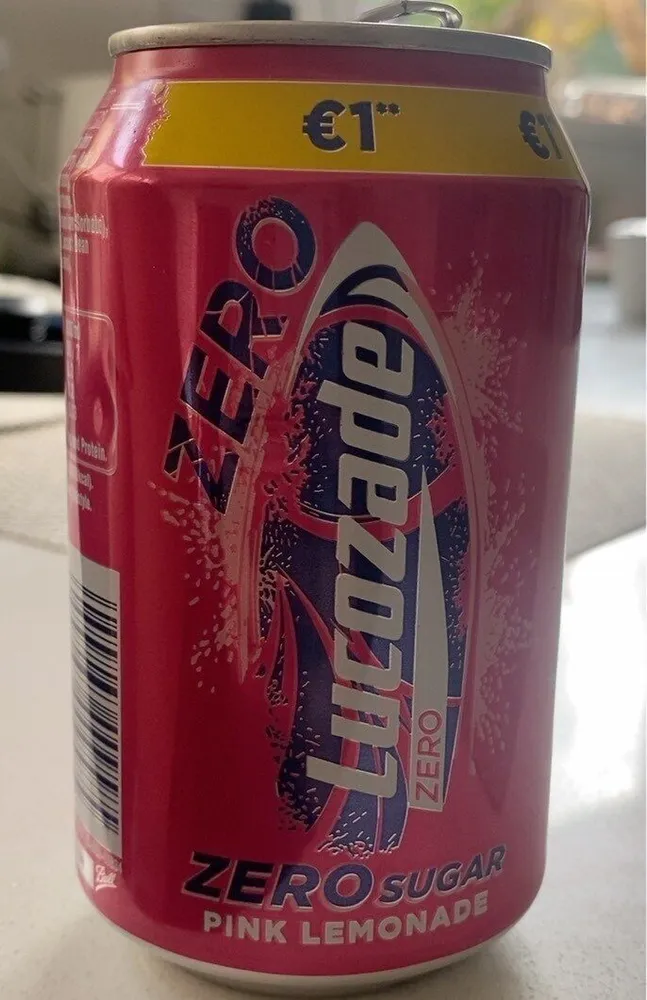 lucosade zero pink lemonade