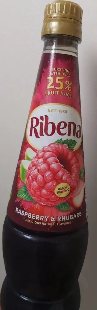 Raspberry and rhubarb