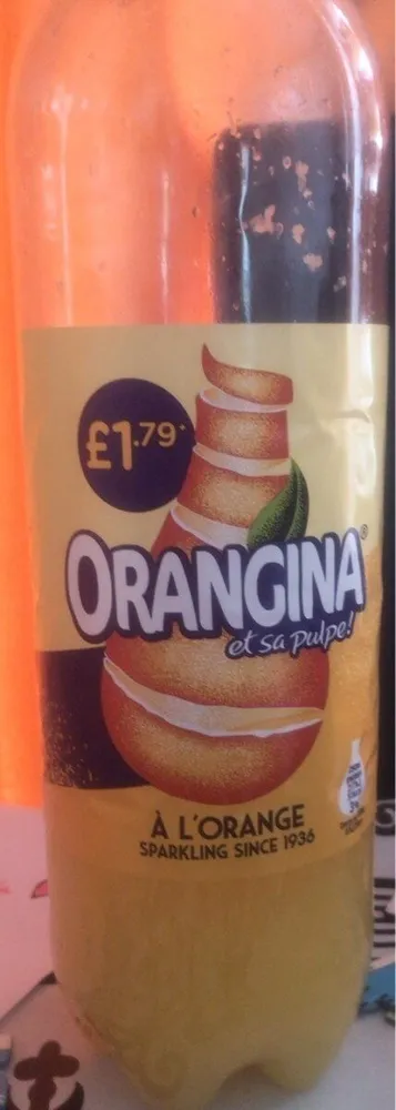 Orangina et sa pulpe