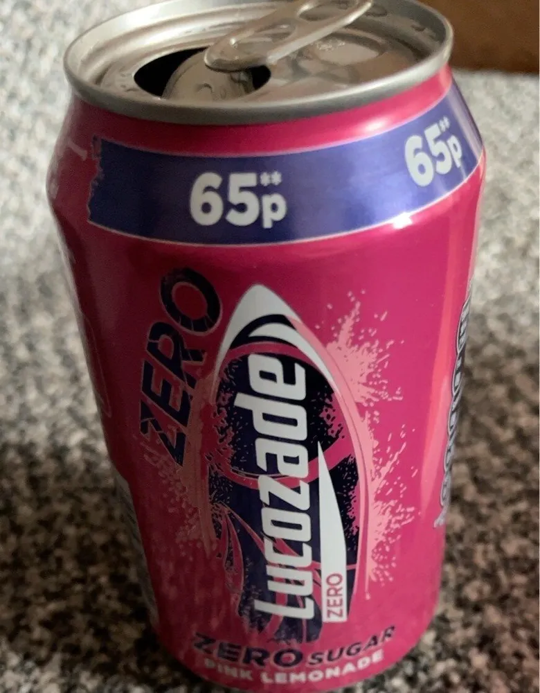 Lucozade lemonade