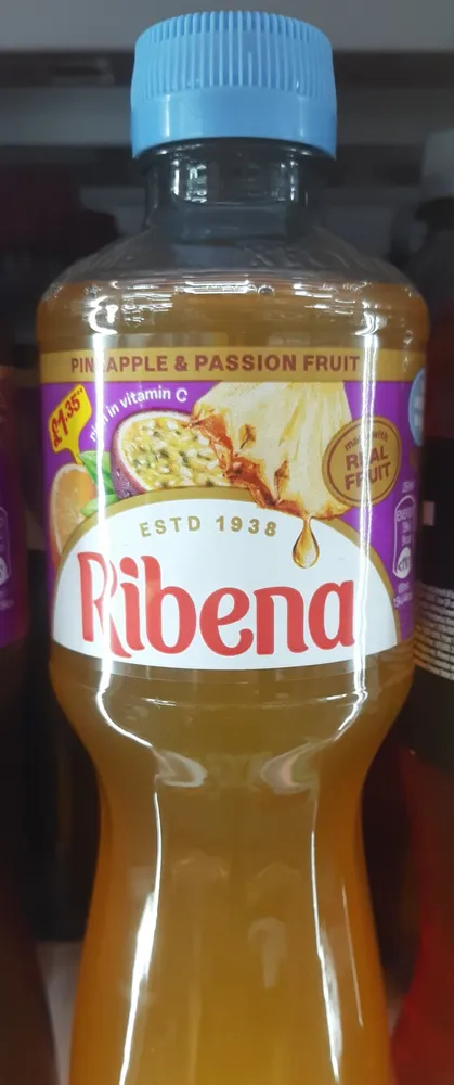 Ribena Pineapple And Passion Fruit