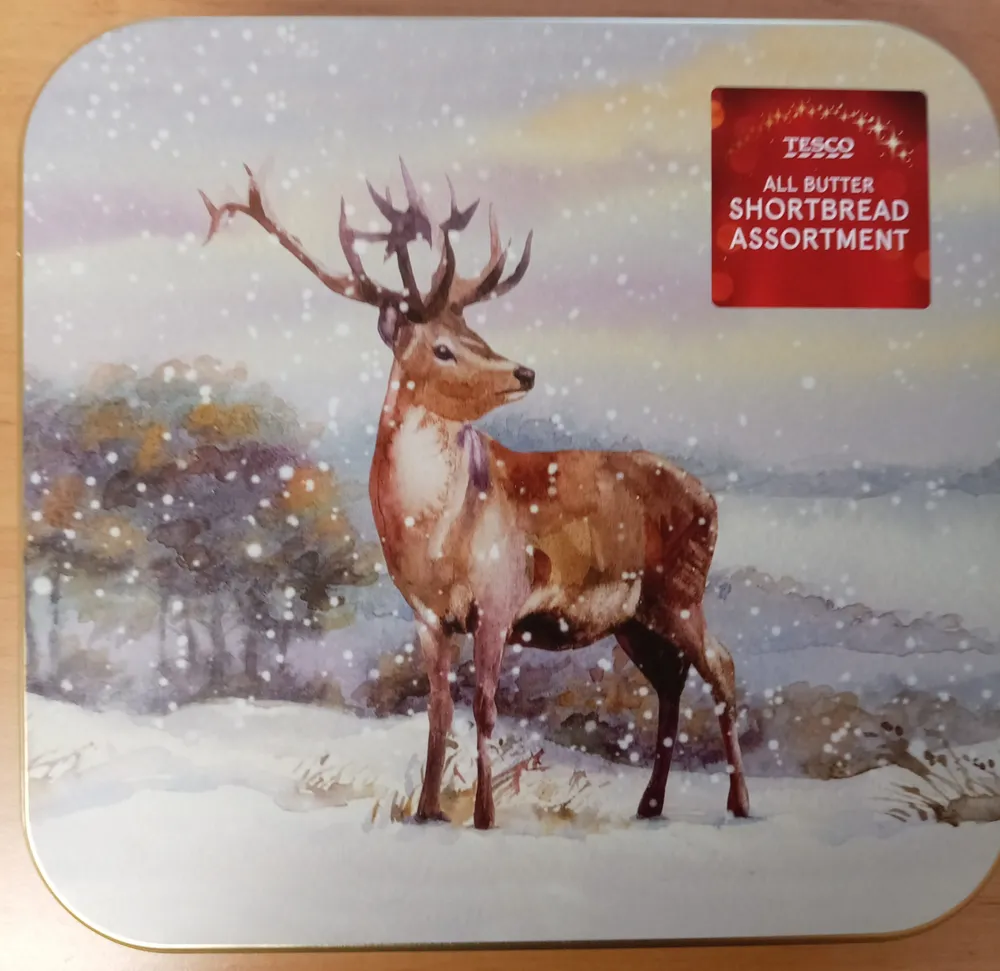 Tesco All Butter Shortbread Assortment Tin