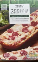 Pepperoni pizza subs