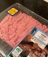 TESCO IRISH PORK MINCE 15% FAT
