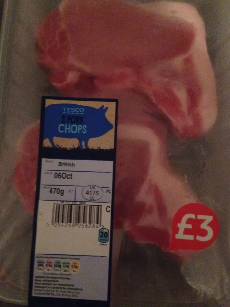 Pork chops