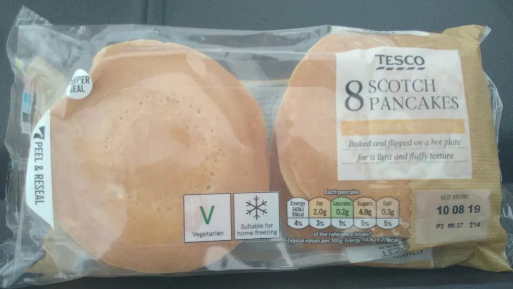 8 scotch pancakes
