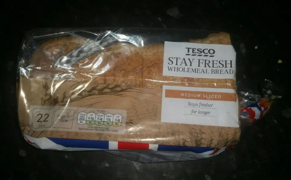 Tesco Wholemeal Stay Fresh Medium Bread