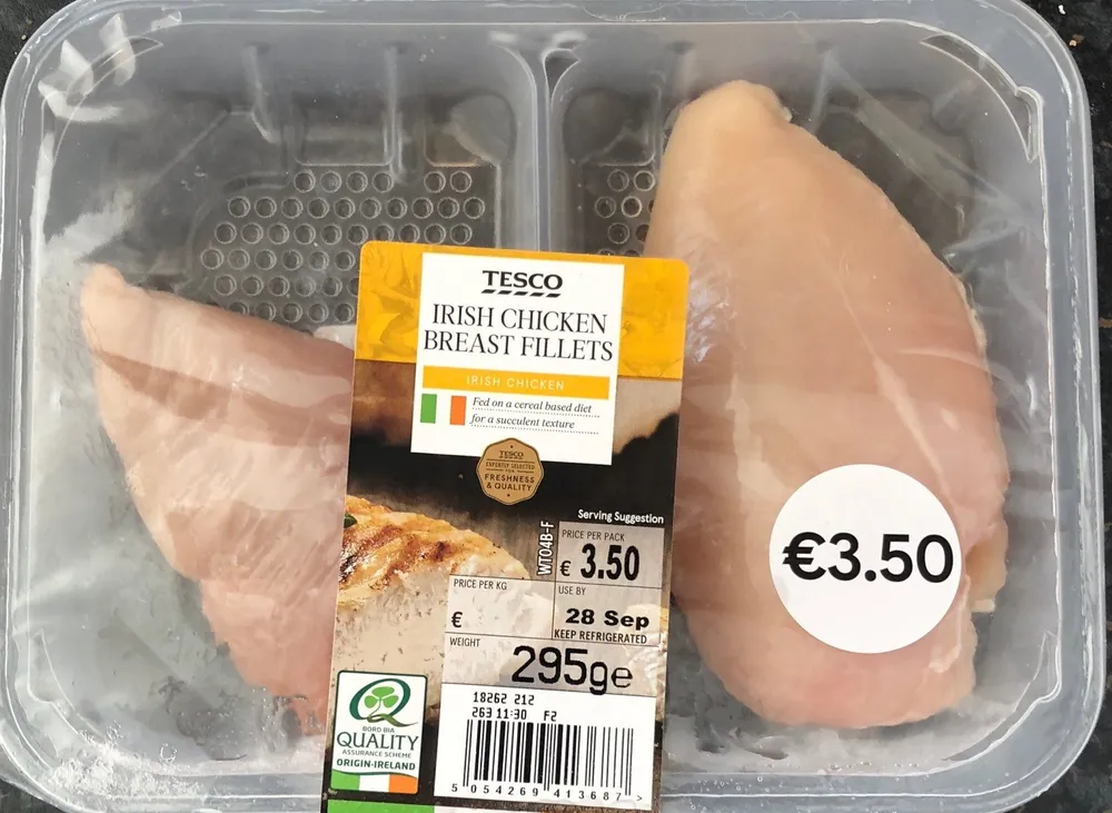 Irish Chicken Breast Fillets