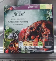 Christmas Pudding with Cognac