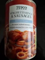 SPAGHETTI RINGS & SAUSAGES