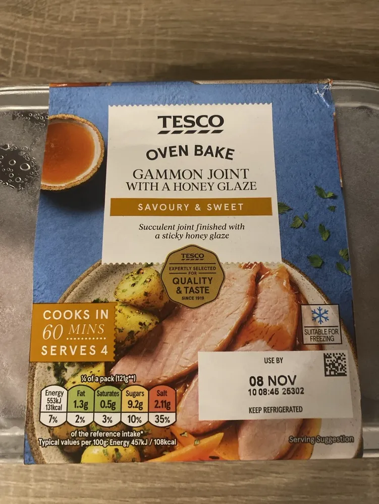 Gammon Joint with a Honey Glaze