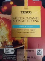 Tesco Salted Caramel Pudding