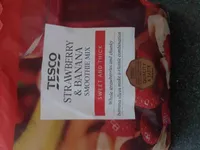 Strawberry and banana smoothie mix