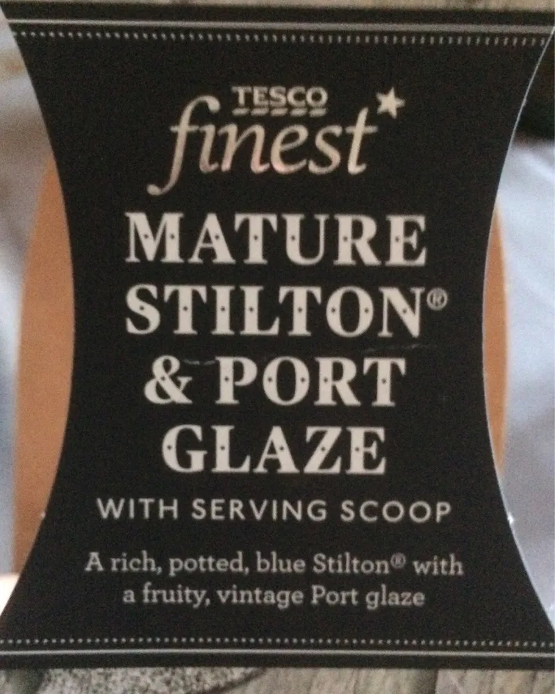 Mature Stilton and Port Glaze