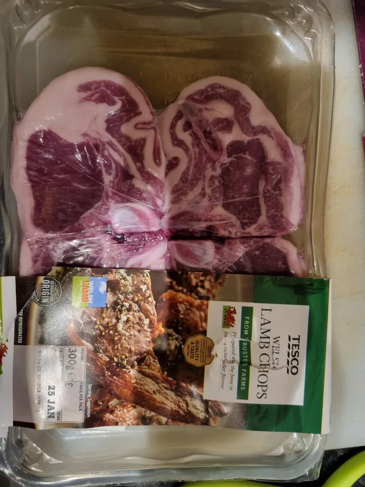 Welsh lamb chops