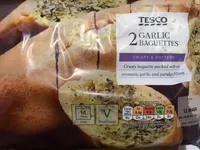 2 garlic baguettes