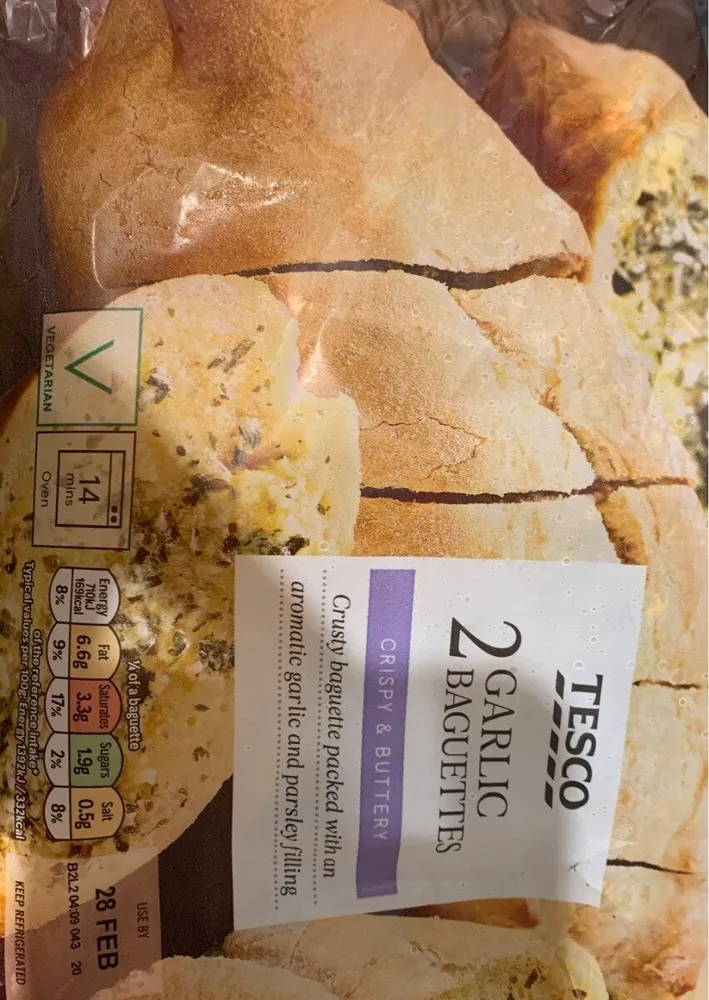Garlic baguettes