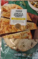 Garlic and rosemary flatbread