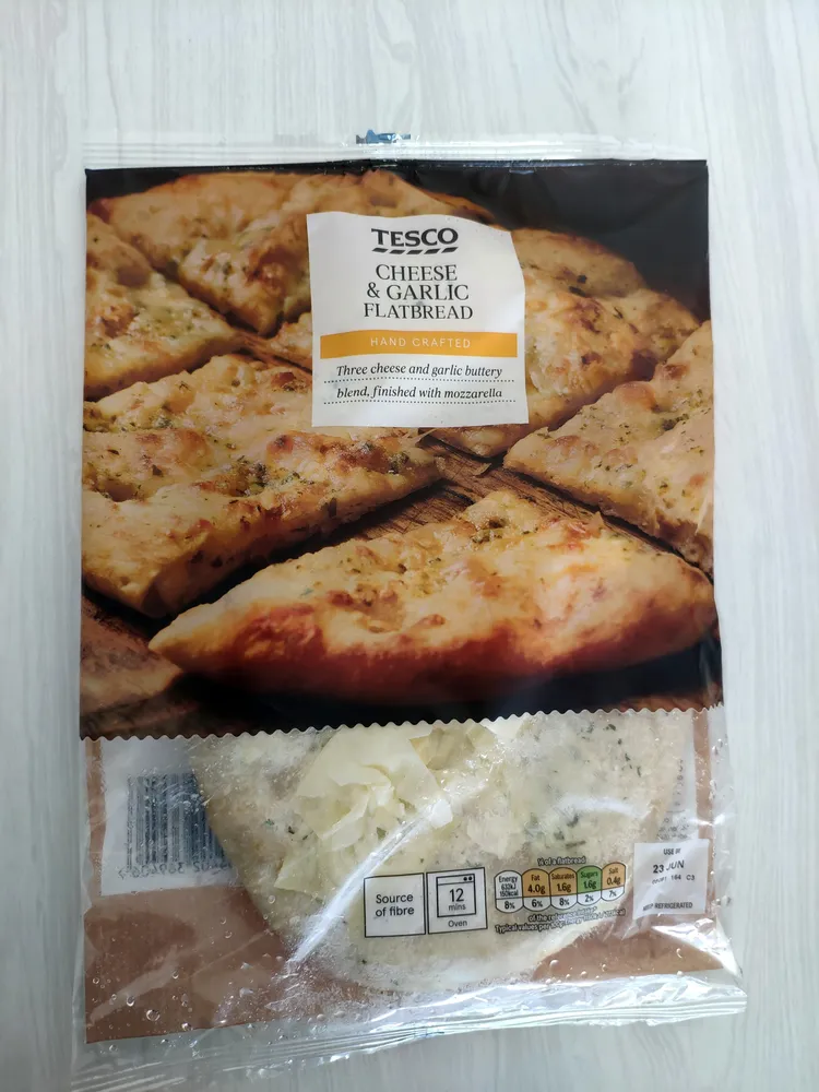 Cheese & Garlic Flatbread