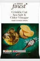 Finest Crinkle Cut Sea Slt&Vngr Crisps