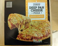 Deep pan cheese pizza
