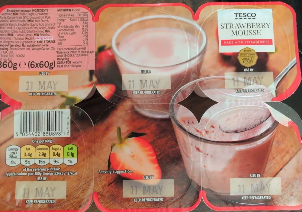Strawberry Mousse