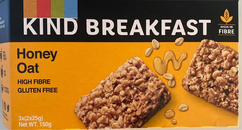 Kind Brekfast Honey Oat