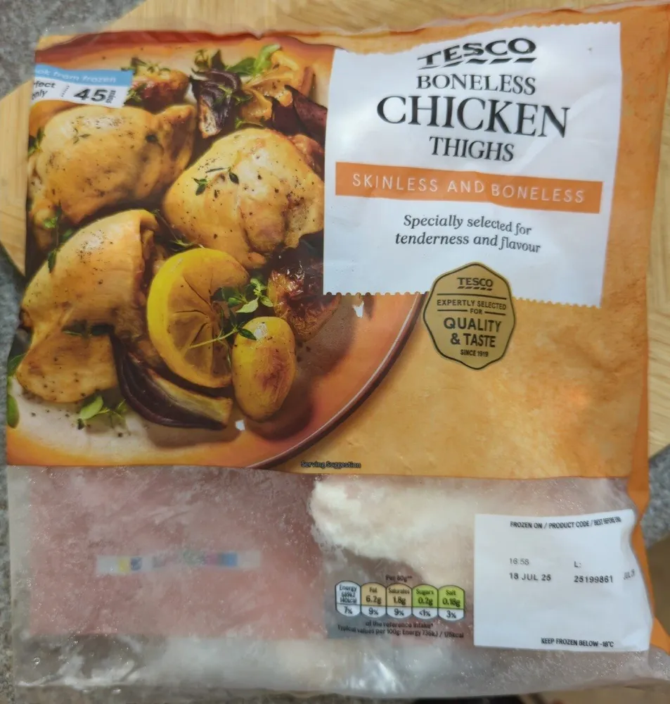 Boneless chicken thighs