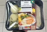 Bacon and cabbage dinner