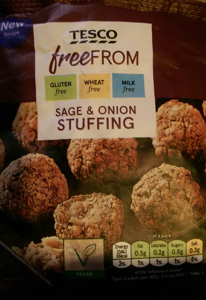 sage and onion stuffing