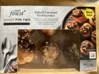 Salted Caramel Profiteroles