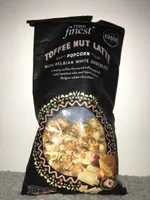 Toffee nut latte - popcorn - with belgian white chocolate