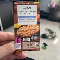 Smooth smoked  salmon pate