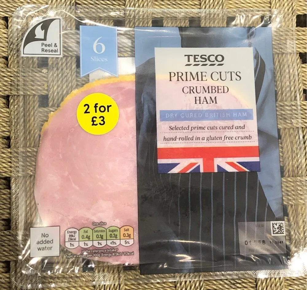 Crumbed Ham - Prime Cuts