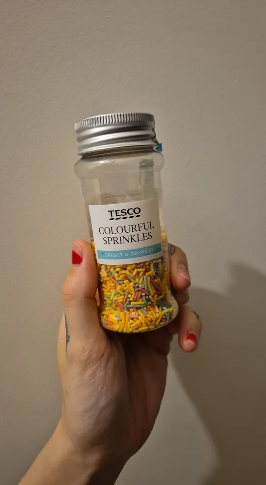 Tesco colourful sprinkles