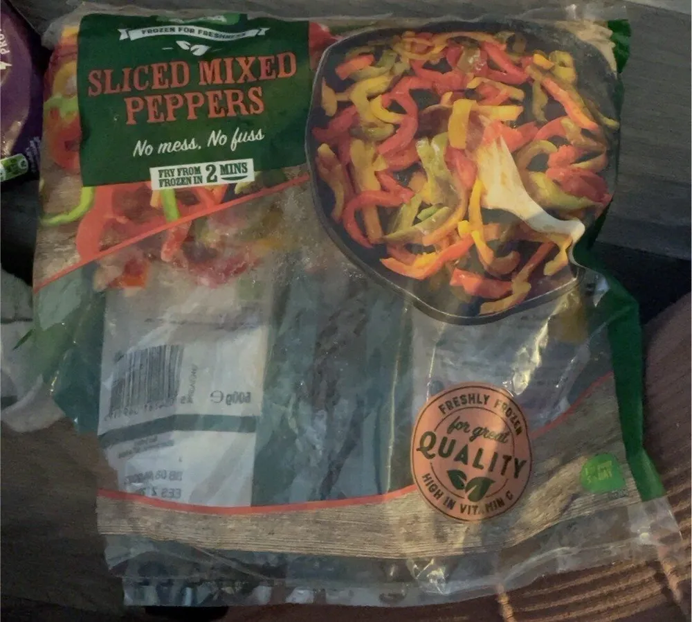 Sliced Mixed Peppers