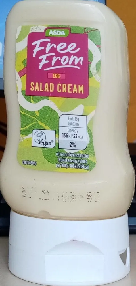 Asda Free From salad cream