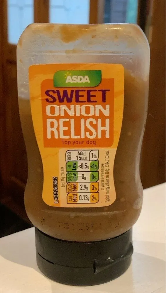 Sweet onion relish