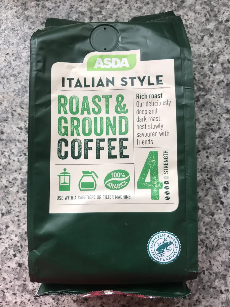 ASDA Italian Style Roast & Ground Coffee