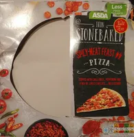 Thin Stonebaked Spicy Meat Feast Pizza
