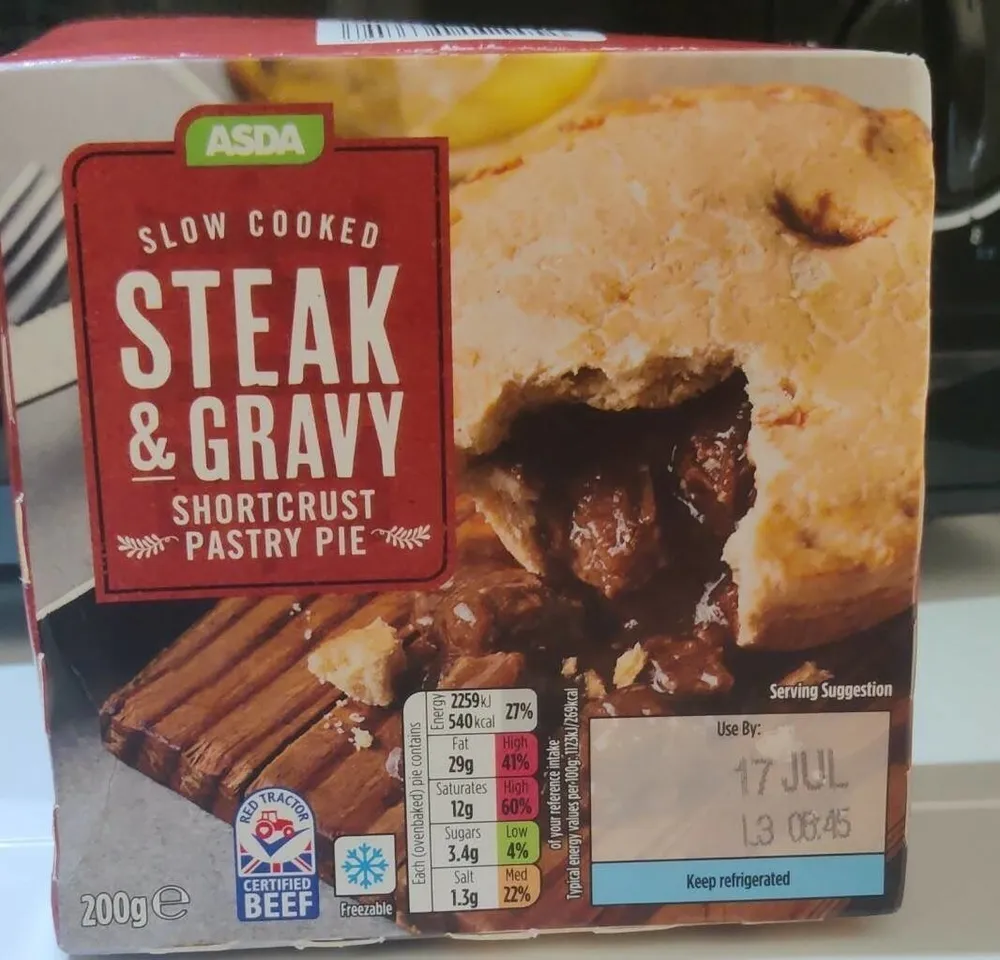 Steak and Gravy Pie