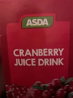 Cranberry juice drink