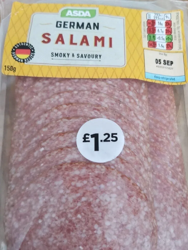 Asda german salami