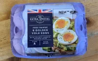 Free Range 6 Golden Eggs